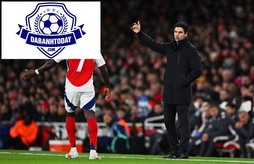 HLV Mikel Arteta hài lòng với màn trình diễn của Bukayo Saka (Ảnh: Getty).