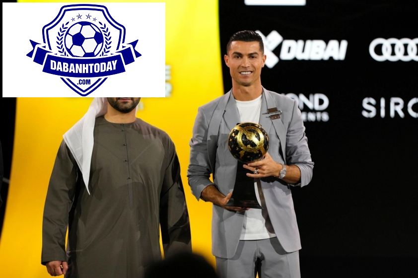 Ronaldo cũng được vinh danh tại lễ trao giải (Ảnh: Getty).