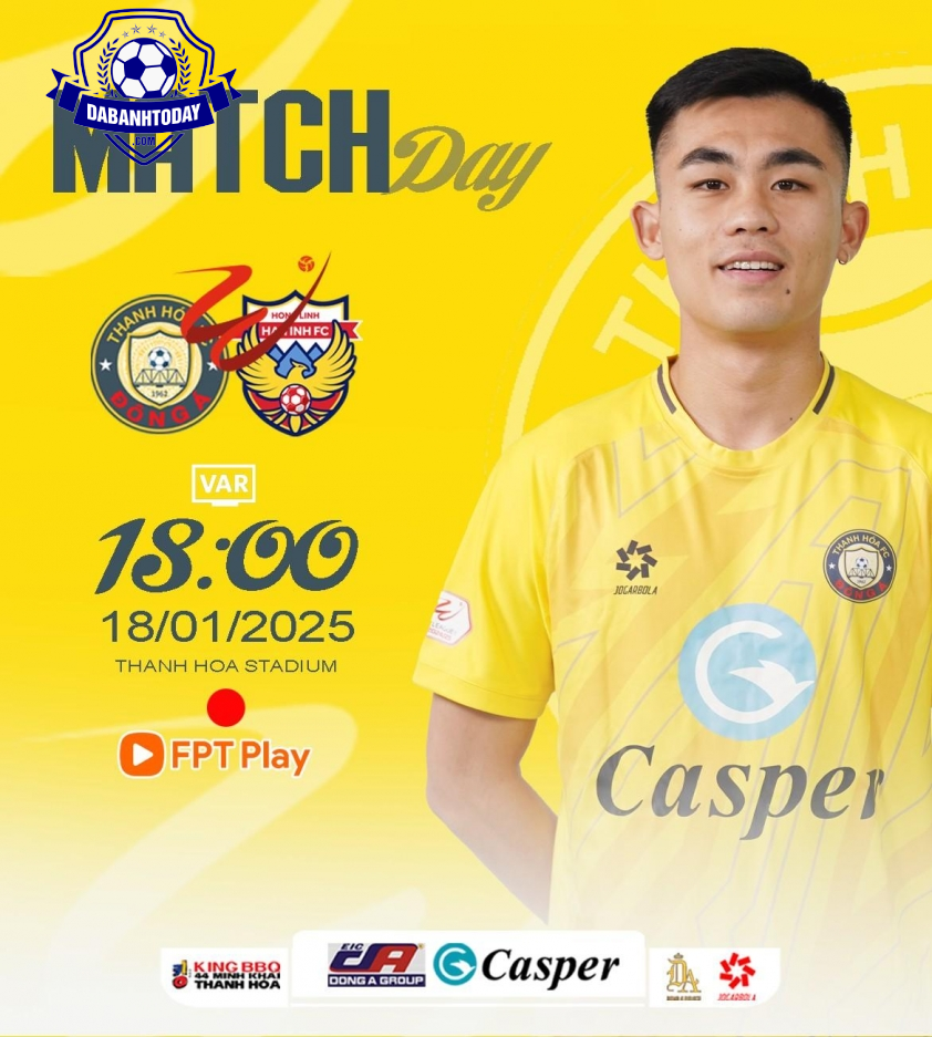 Trực tiếp Thanh Hóa vs Hà Tĩnh, 18h00 hôm nay 18/1