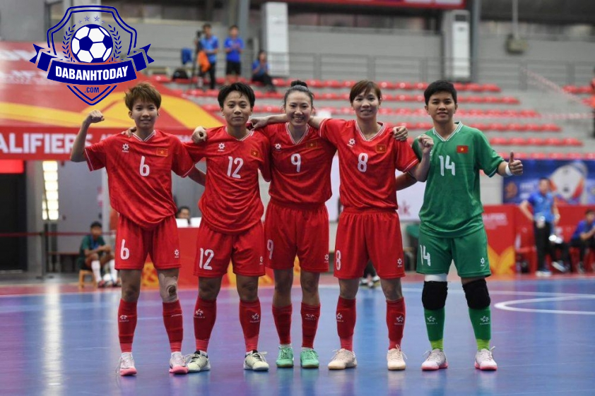 ĐT futsal nữ Việt Nam cũng tiến sát cơ hội dự VCk futsal World Cup 2025 (Ảnh: VFF)