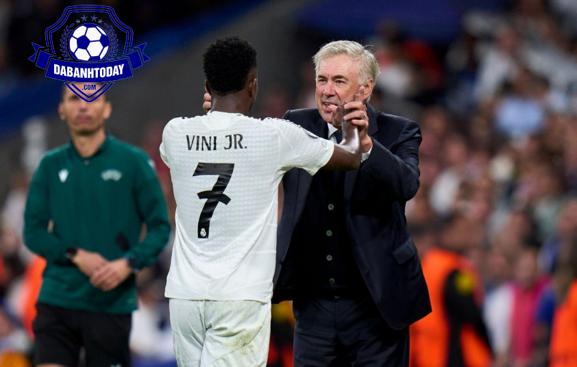 Ancelotti Bày Tỏ Quan Điểm Về Tương Lai Của Vinicius Jr Tại Real Madrid