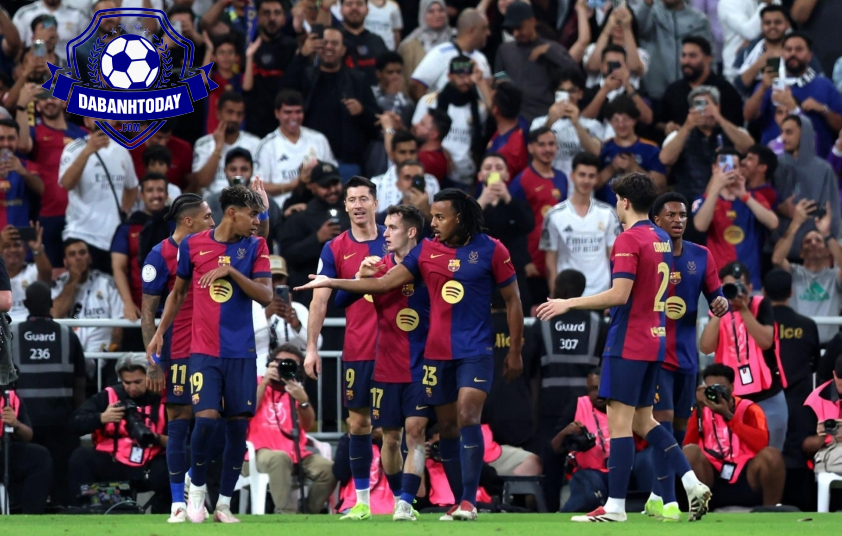 Barca giành chiến thắng thuyết phục trước Real để giành chức vô địch Siêu cúp Tây Ban Nha. Ảnh: Getty