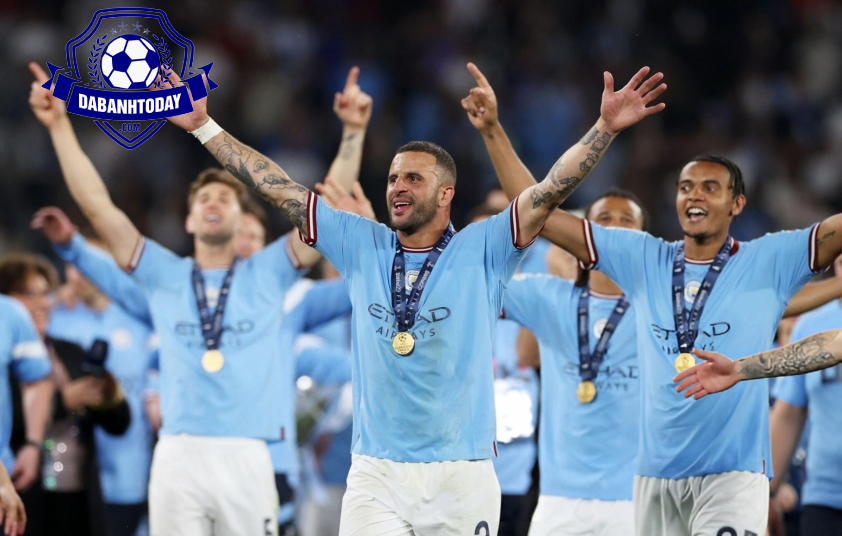 Kyle Walker gặt hái được nhiều thành công cùng Man City.Ảnh: Getty