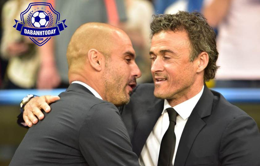 Pep Guardiola tạo bầu không khí vui vẻ tới Luis Enrique