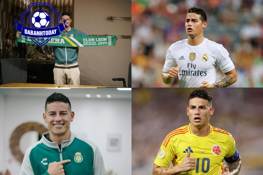 James Rodríguez từng là ngôi sao đình đám của Real Madrid.